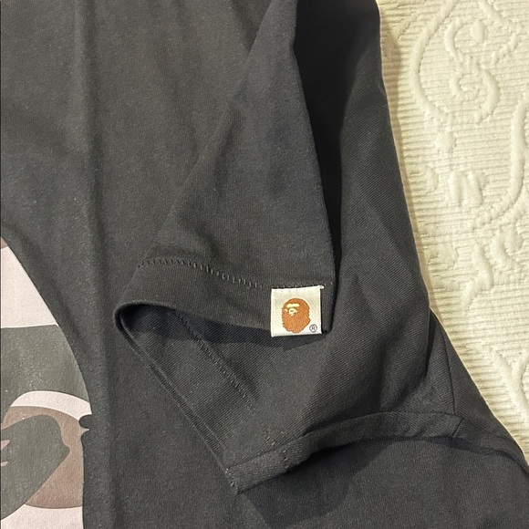 Bape Black Camo Ape Head Tee - Picture 8 of 12